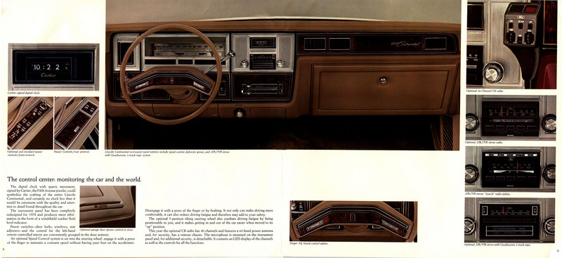 1978 Lincoln Continental Brochure Page 6